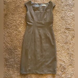 Calvin Klein Tan Sleeveless Dress Size 6